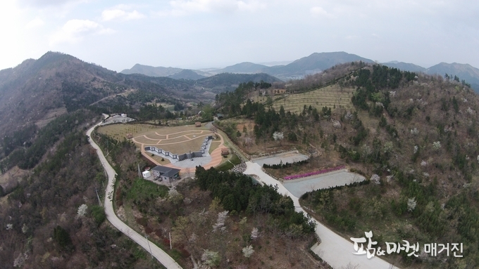 진도 보배숲 추모공원 전경