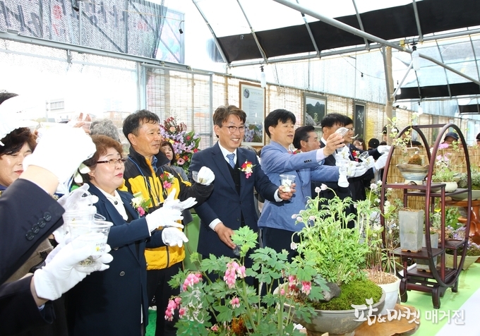 지난해 자생화 전시회 사진