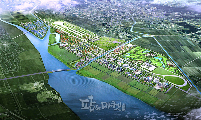 서산 바이오·웰빙·연구 특구 조감도.<현대건설 제공>