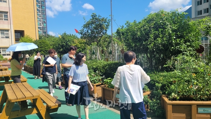 부산광역시 주양초등학교, 학교 학습원 분야 '대상'.