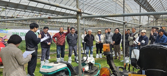 전남농기원, 키위 재배 '노동력 95% 절감' 신기술 - 뉴스 썸네일 이미지